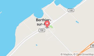 map, Dojos Martial Arts Berthier-Sur-Mer