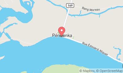 map, Marina de Péribonka