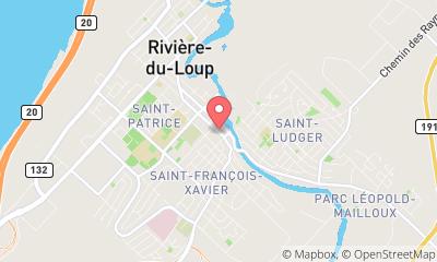 map, School Boxing Olympic De Rivière-Du-Loup