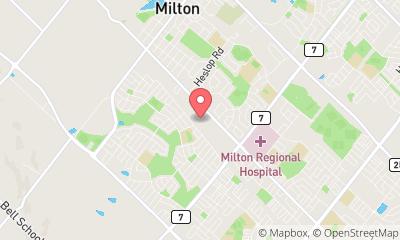 map, Snapology of Halton-Mississauga