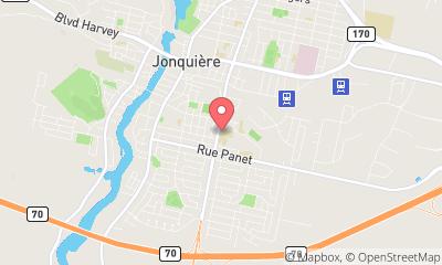 map, Cégep de Jonquière