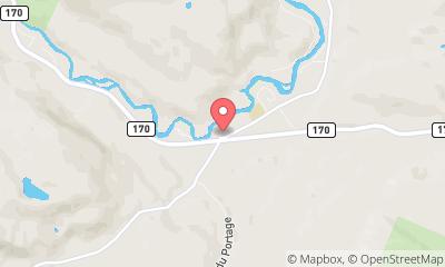 map, Auberge Le Camp de Base