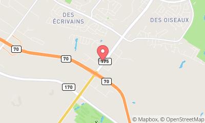 map, Chasse et Pêche Chicoutimi Écotone / FXR