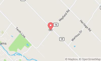 map, Thompson Brothers Farms