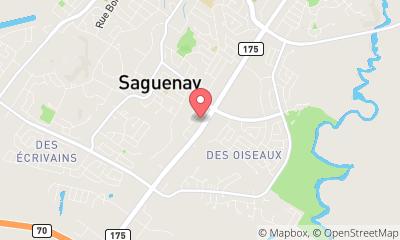 map, Metro Plus Chicoutimi