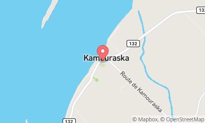 map, Bureau d'accueil touristique de Kamouraska