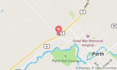 map, Perth Brewery