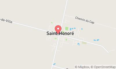 map, Pub Le Laser - Microbrasserie Saint-Honoré