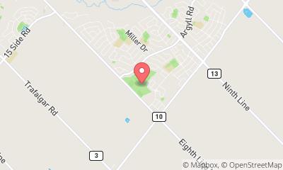 map, Town of Halton Hills Gellert Community Centre