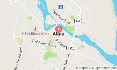 map, Hébergement Harvey