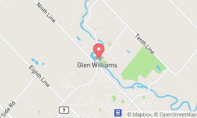 map, Glen Fitness Studio