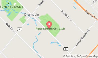 map, Piper's Heath Golf Club