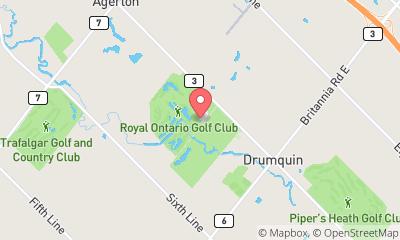 map, Royal Ontario Golf Club