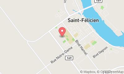 map, Recreation Center Marianne St-Gelais