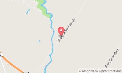 map, Pourvoirie Lac Dégelis - Siège social