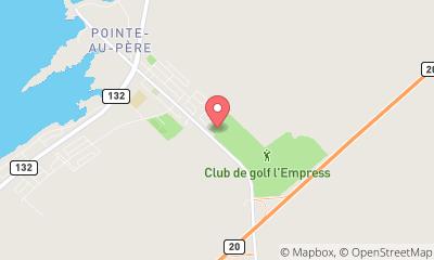 map, Golf Club Empress