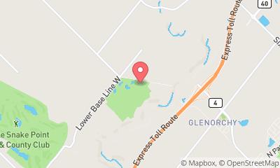 map, Angel's View at Oakville Executive Golf Course