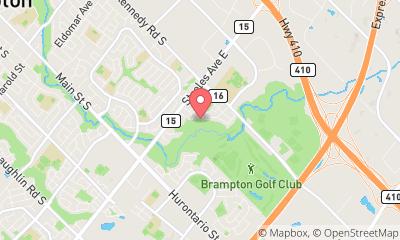 map, Peel Village Golf Course