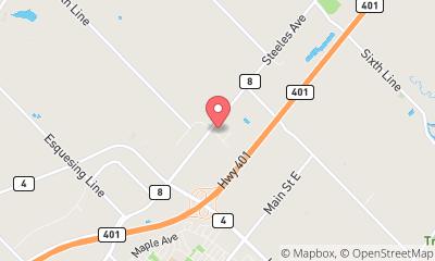 map, Goddards Studio For Dance and The Performing Arts