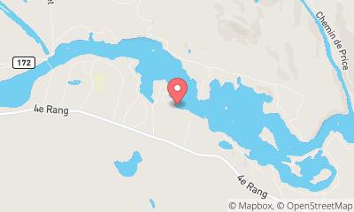 map, Lac Sébastien Water Aerodrome