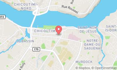 map, Hôtel-Condo Berndt Chicoutimi