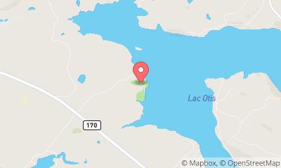 map, Saint-Félix-d'Otis Municipal Campground