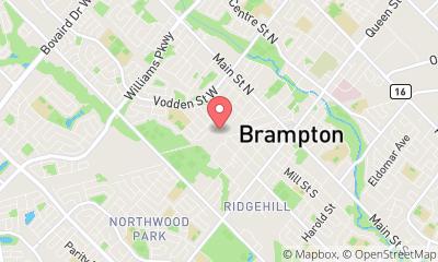 map, Corks Winery Brampton