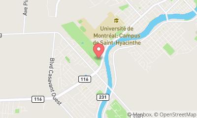 map, Club De Golf St-Hyacinthe