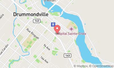 map, IGA extra Marché Clément des Forges inc.