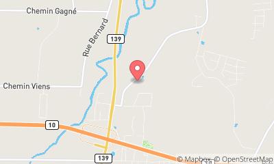 map, Erablière Bernard Mets cuisinés & interprétation