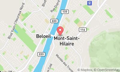 map, C30m - Mont-Saint-Hilaire