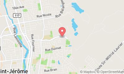 map, Club Hockey Panthères De St-Jérôme