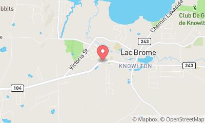 map, Ancestral Knowlton B&B