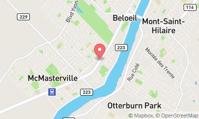 map, Voyages Action - Audrey Doiron