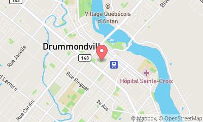 map, Club de Hockey Les Voltigeurs