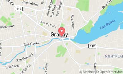 map, Metro Plouffe Granby