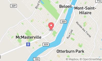 map, Encadrements Galerie Vanier