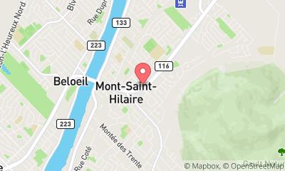 map, Relax-O-Spa Massothérapie