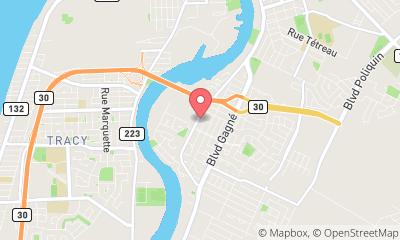 map, Boisvert Marine