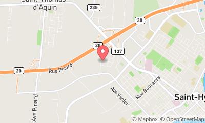 map, Salon de Quilles Saint-Hyacinthe