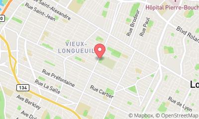 map, Complexe Sportif Longueuil