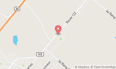 map, Piscines Spas St-Cyrille