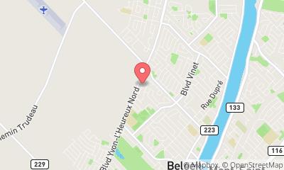 map, Les Marchés Pepin inc - Bureau administratif