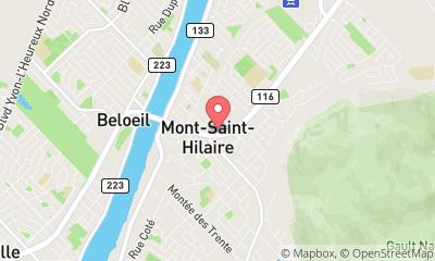 map, Metro Plus Riendeau St-Hilaire