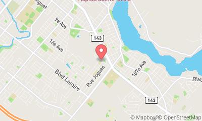 map, Karaté Chito-Ryu Drummondville, Gymnase École L'aquarelle