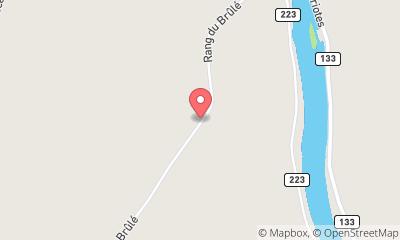 map, Chez Jacques et Chantale Couette et café