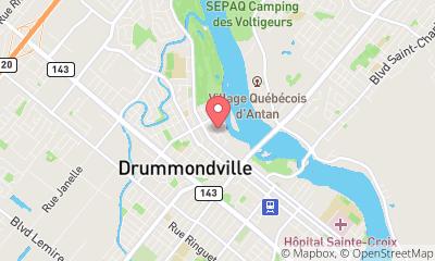 map, Galerie D'Art Drummond (Solange Lebel)