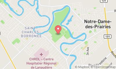 map, Club de Golf de Joliette