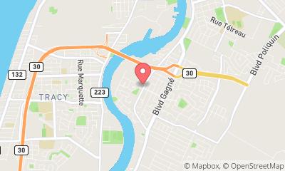 map, Piscines & Spas Janic Therrien & Fils