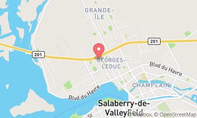 map, Lavoie La Source du Sport